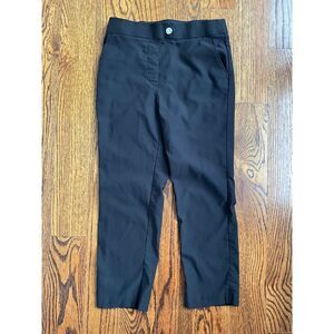 Rafaella Black Crop Dress Capris - Size 4